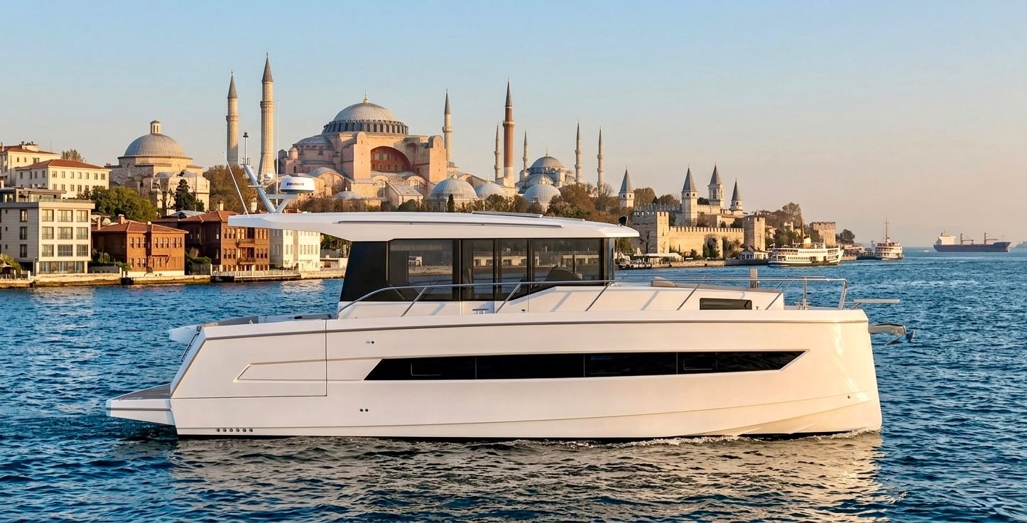 İstanbul Boğazı'nda Tezgit yatı